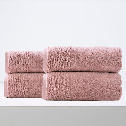 Renee Taylor Aireys 650 GSM Zero Twist 4 Pack Bath Sheet Cherwood